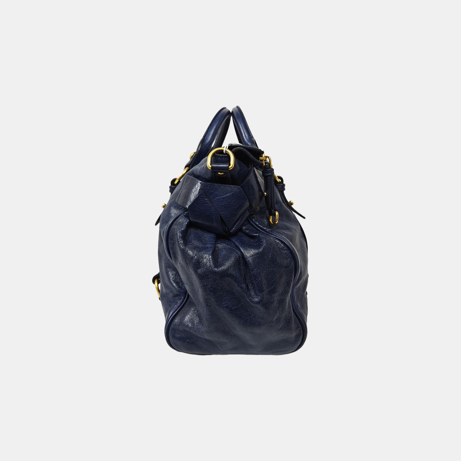 Bow Calfskin Blue