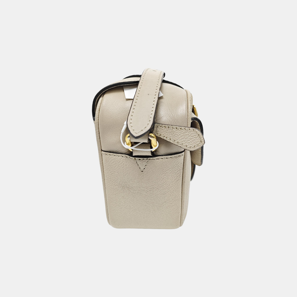 Buckle Calfskin Beige