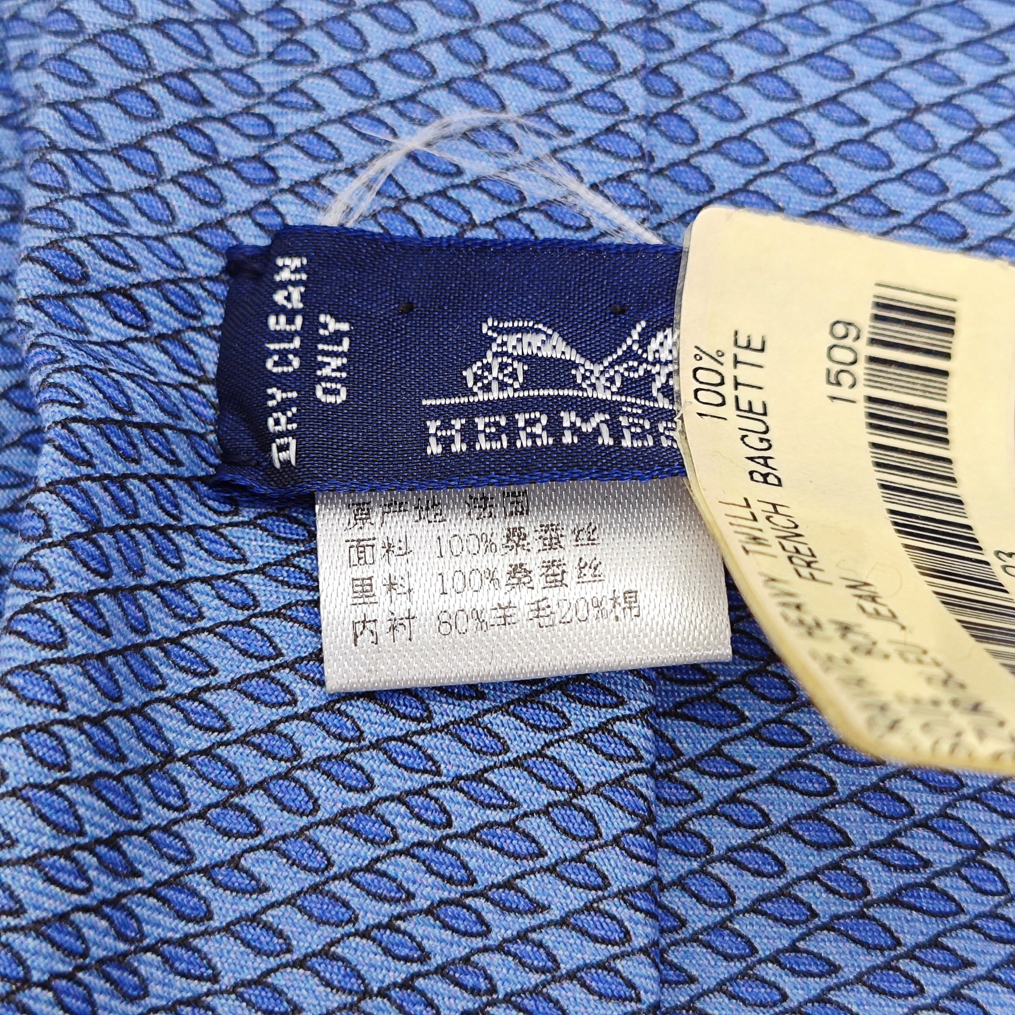 Mulberry Silk Tie Blue