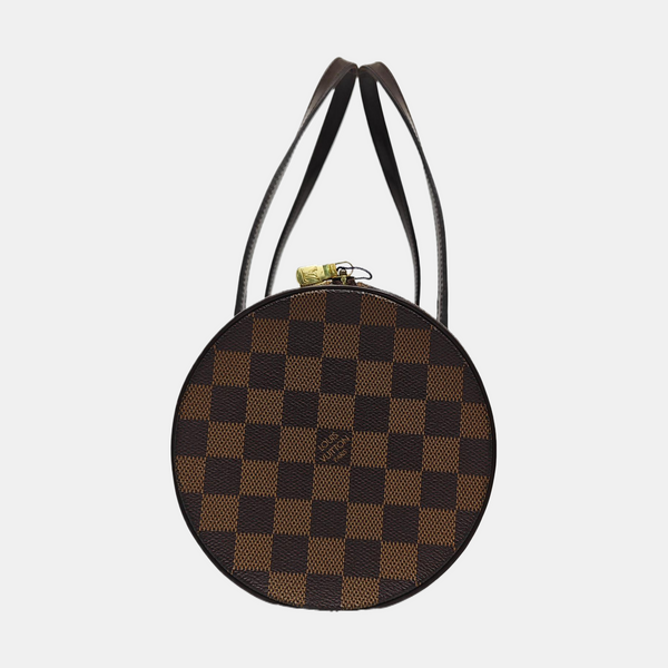 PAPILLON 30 Damier Ebene Coated Canvas Brown