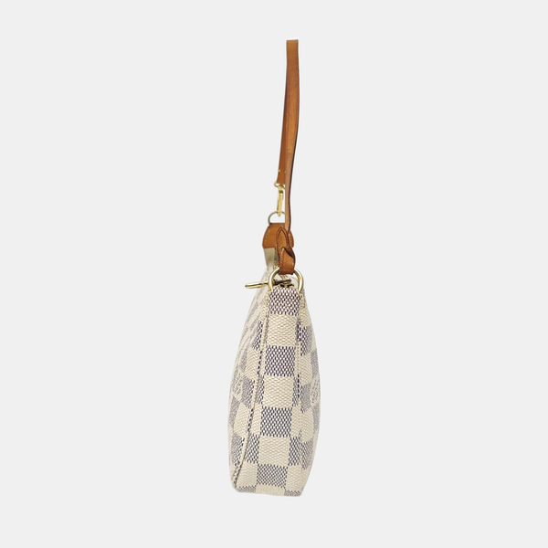 ACCESSOIRES GM Damier Azur Coated Canvas White