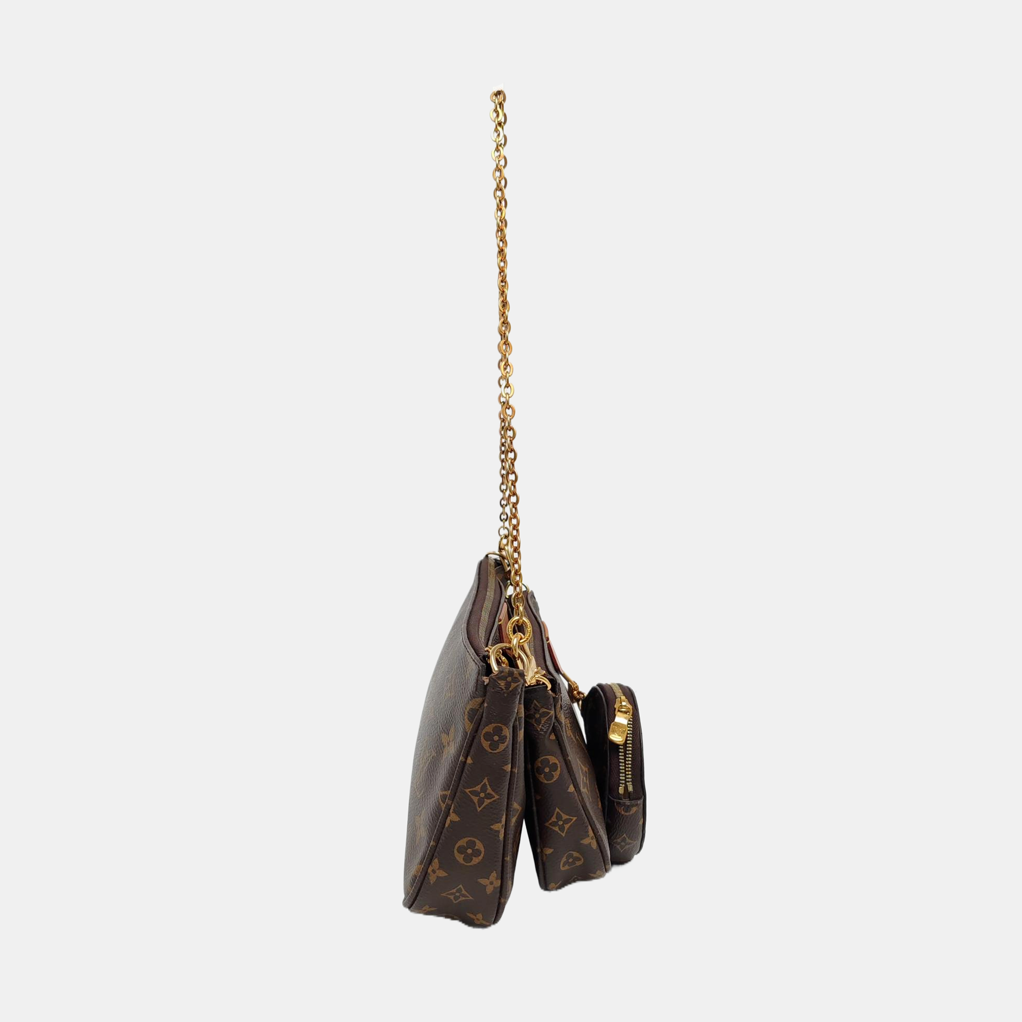 MULTI Monogram Coated Canvas Brown