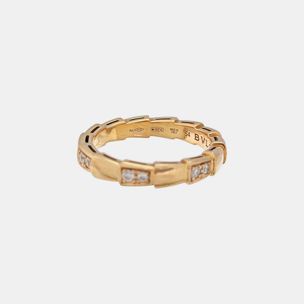 SERPENTI 18k Rose Gold Ring EU 54