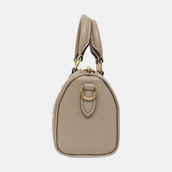 SPEEDY Nano Monogram Calfskin Gray