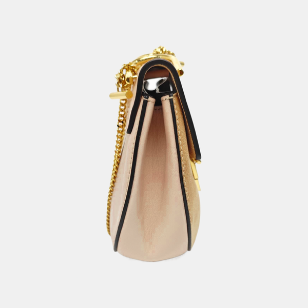 Drew Mini Calfskin Pink