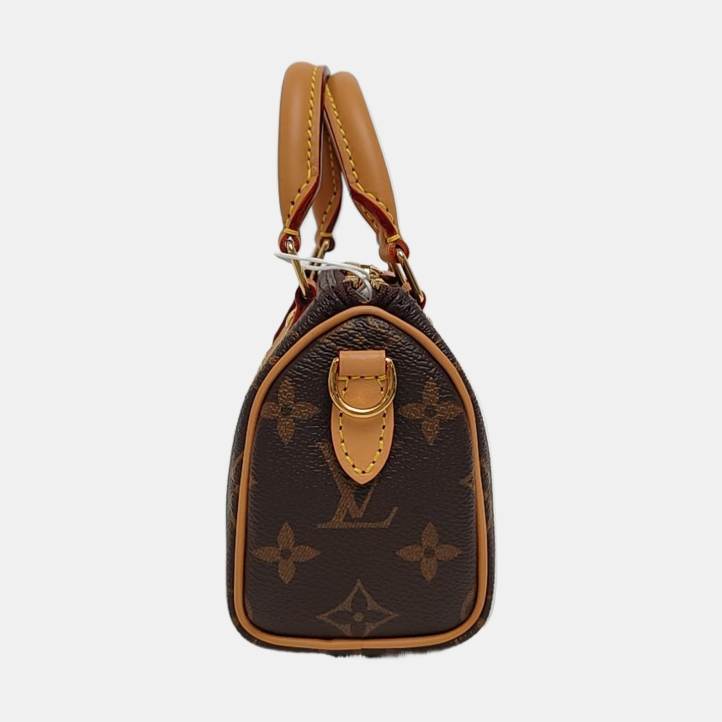 SPEEDY Nano Monogram lona revestida marrón