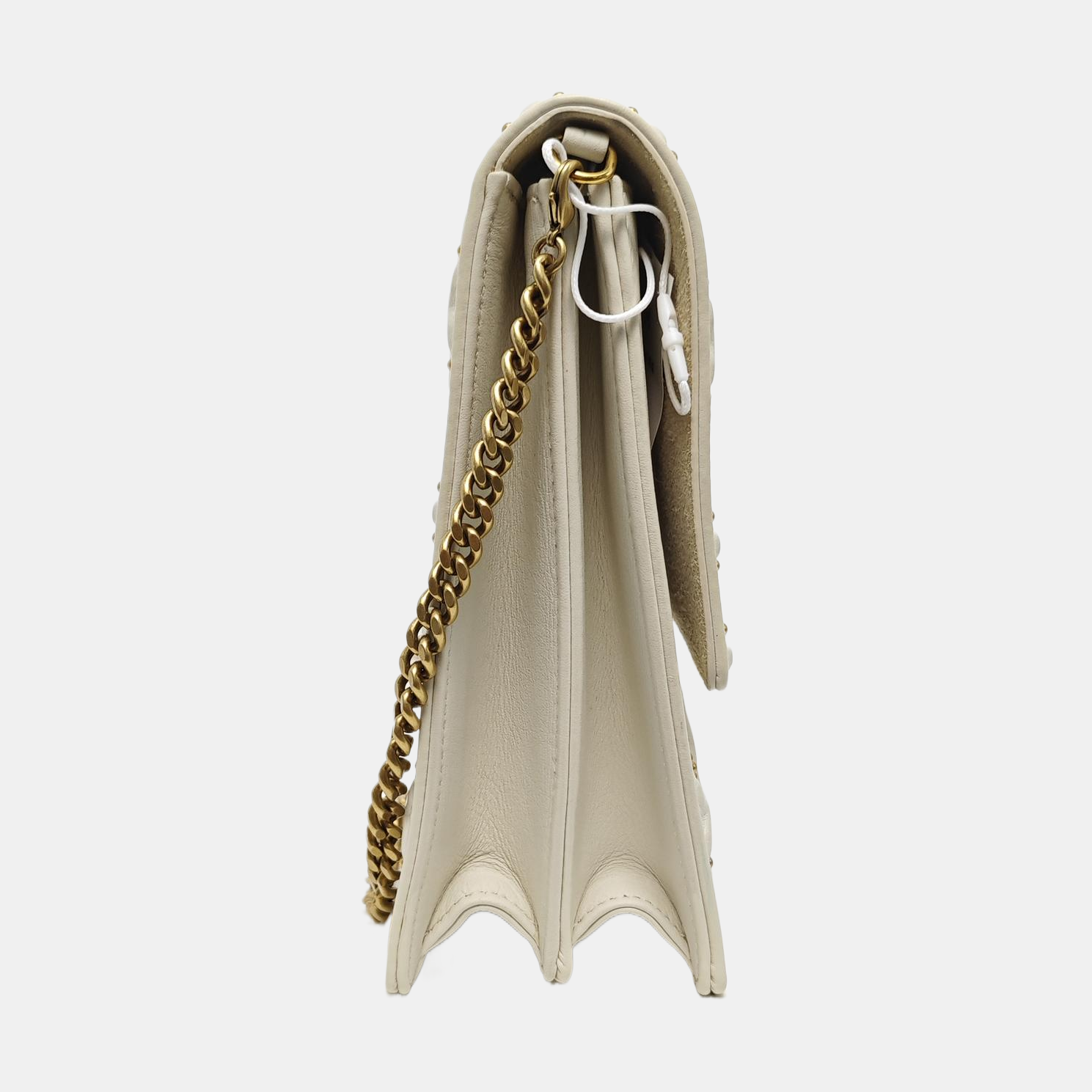 Authenticated pre-owned  Diorama Cannage Calfskin White - Shoulder Bag at Looply