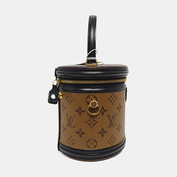 CANNES PM Monogram Coated Canvas Brown