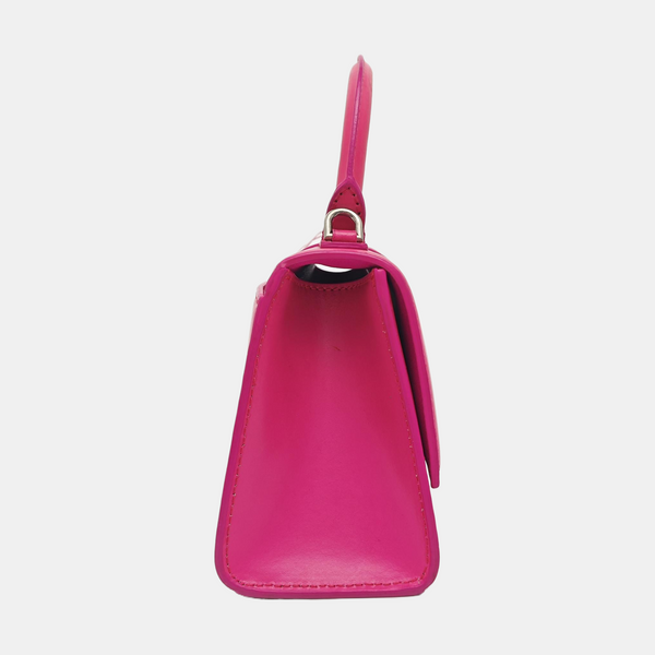 Hourglass XS Quilted Calfskin Red