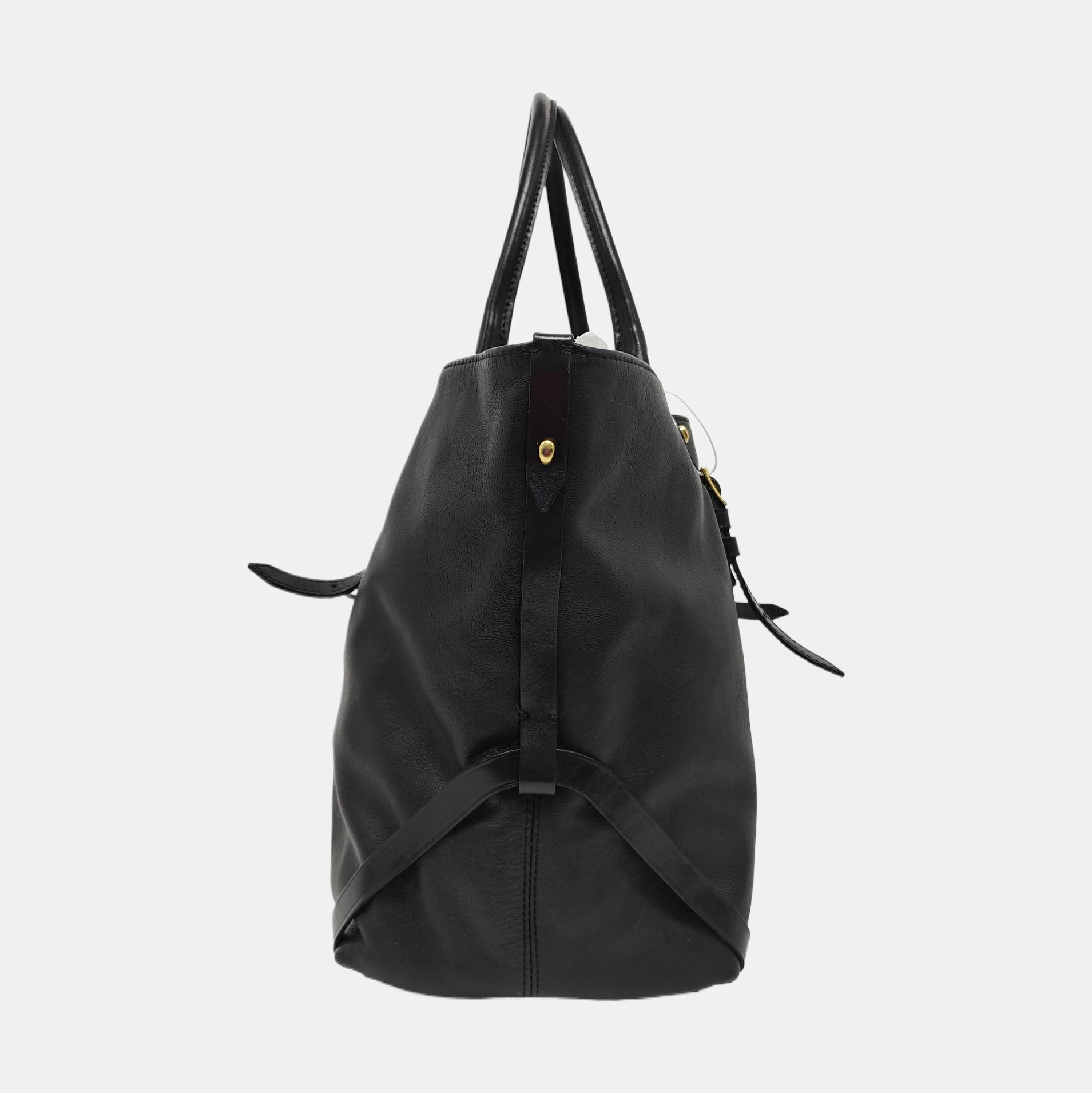 Calfskin Tote Bag Black
