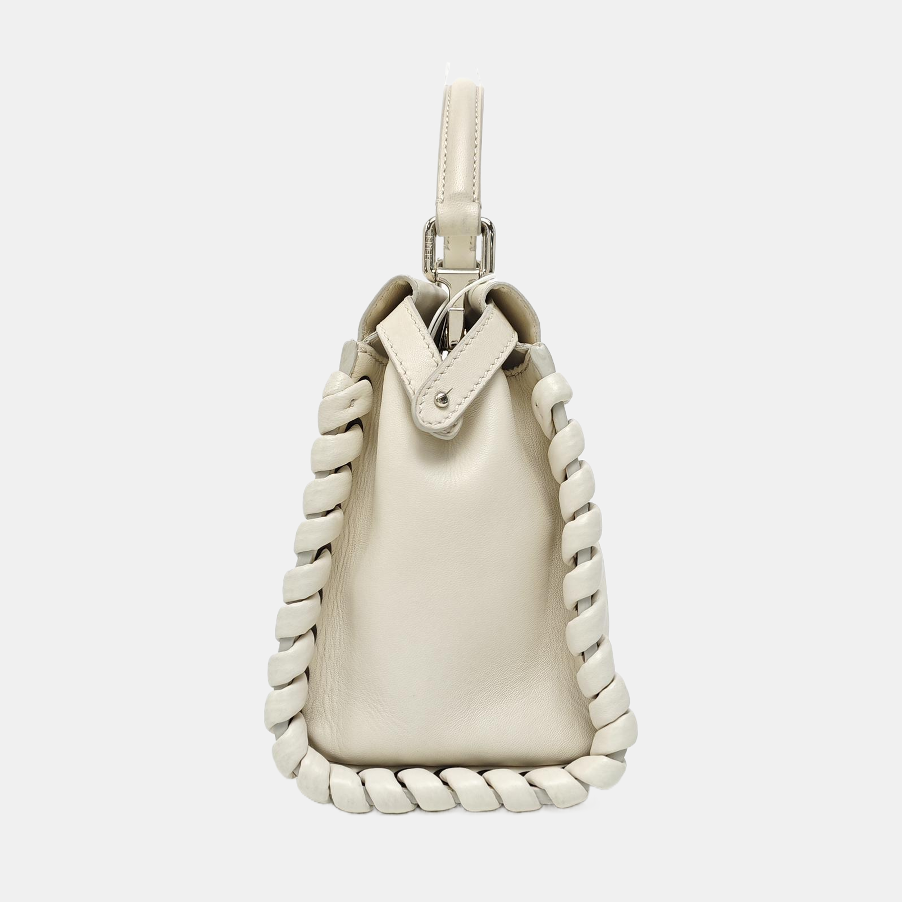 Peekaboo Mini Calfskin White
