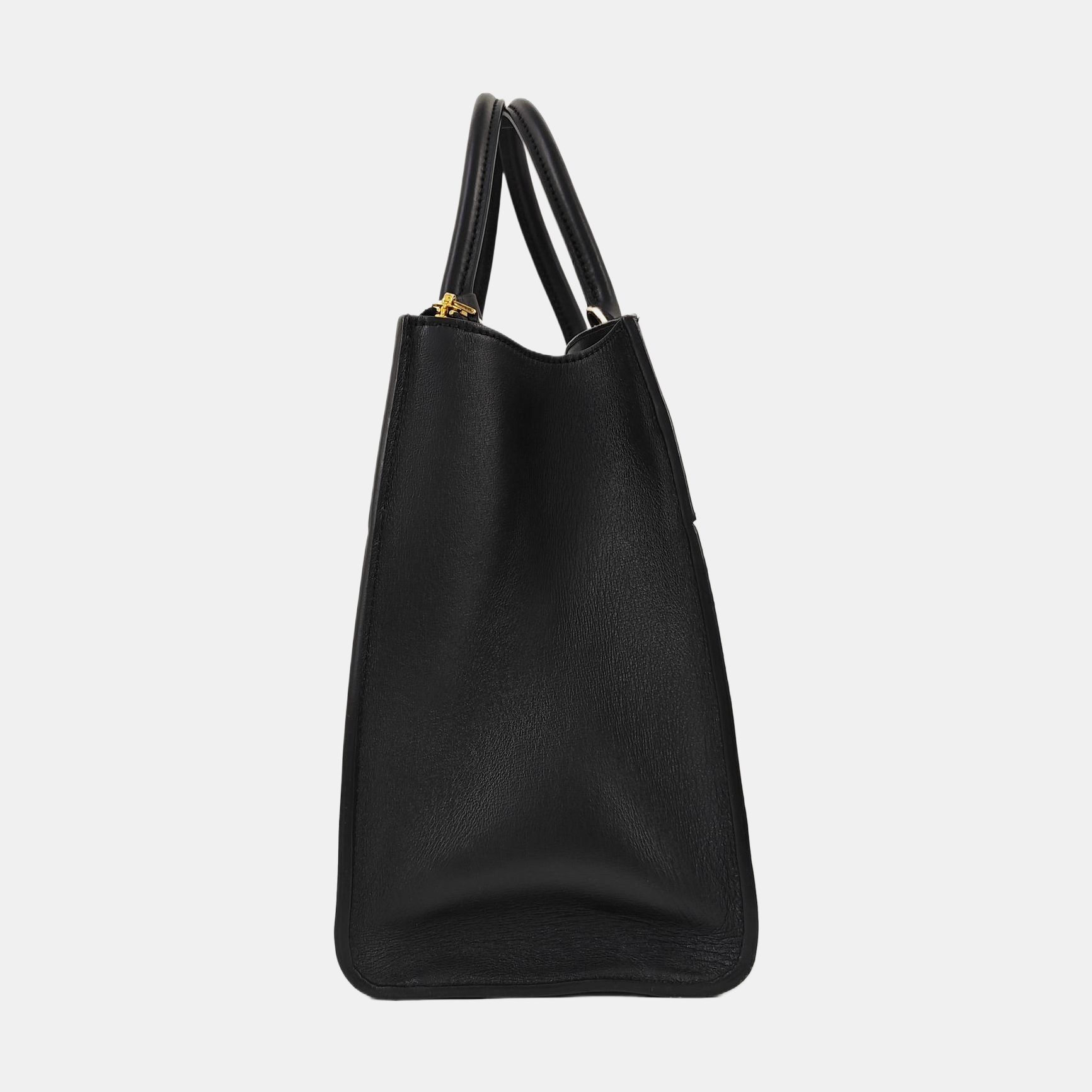 CITY STEAMER MM Calfskin Black