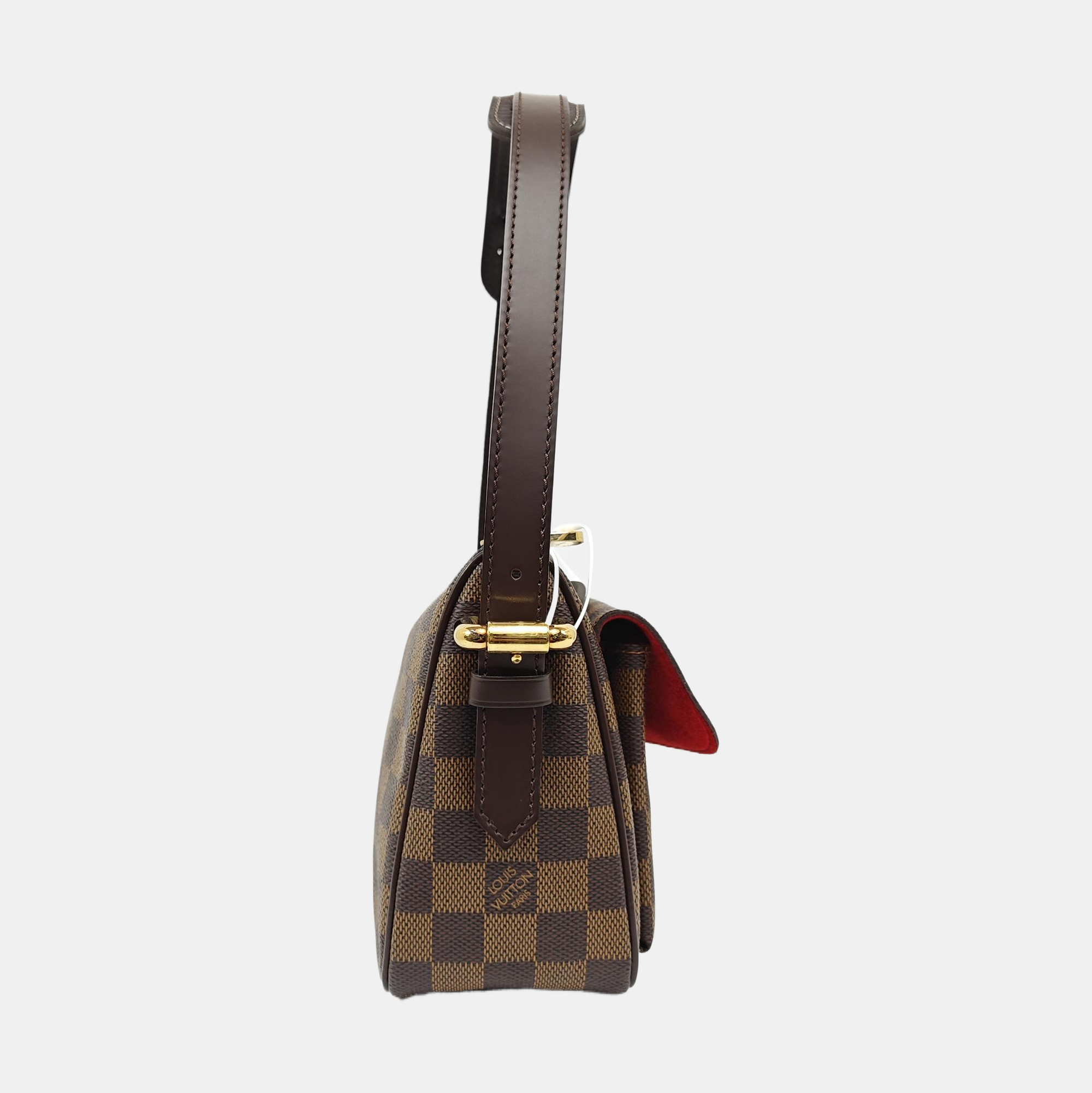 RAVELLO GM Damier Ebene Coated Canvas Brown