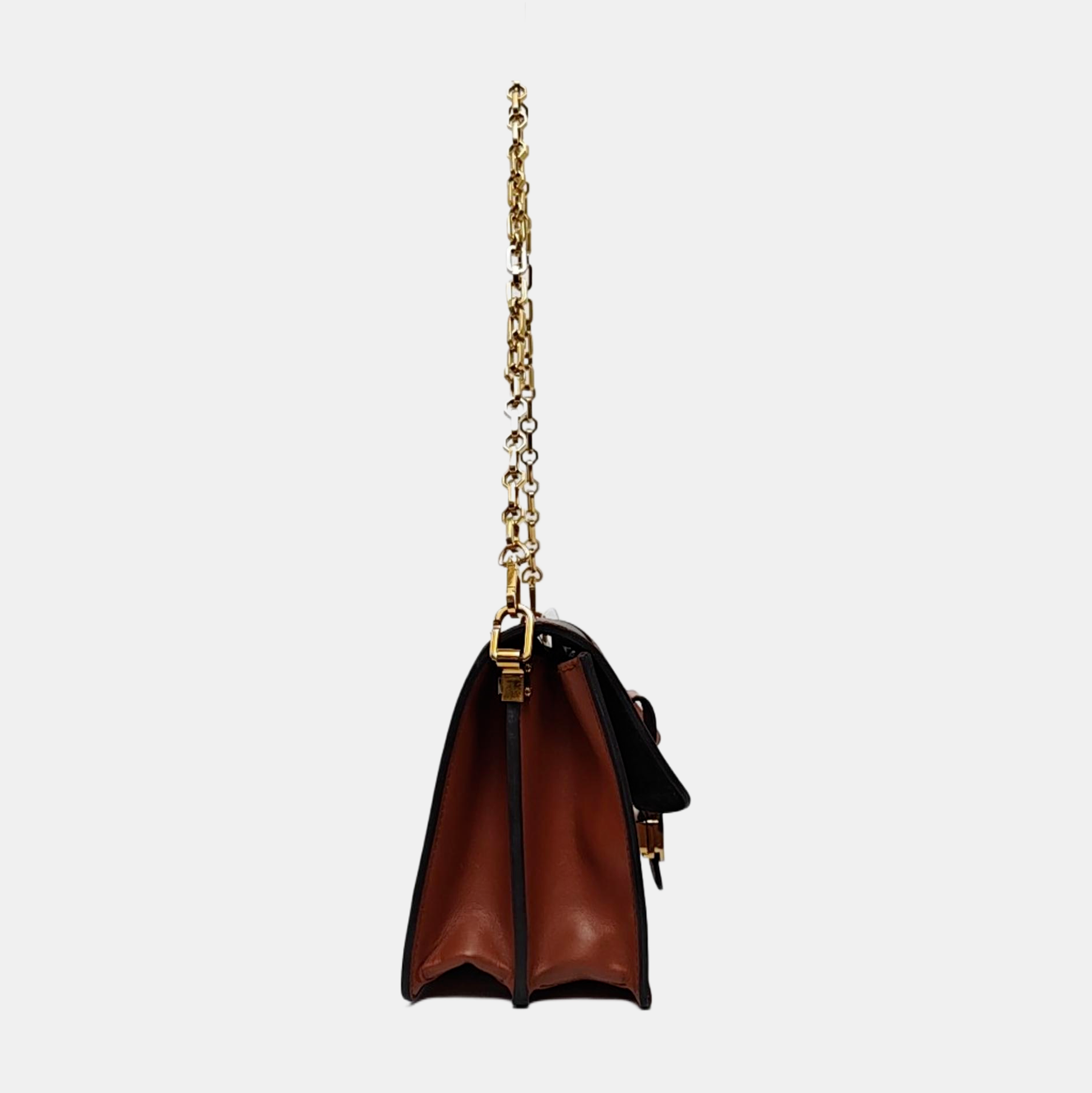 DAUPHINE MM Monogram Coated Canvas Brown