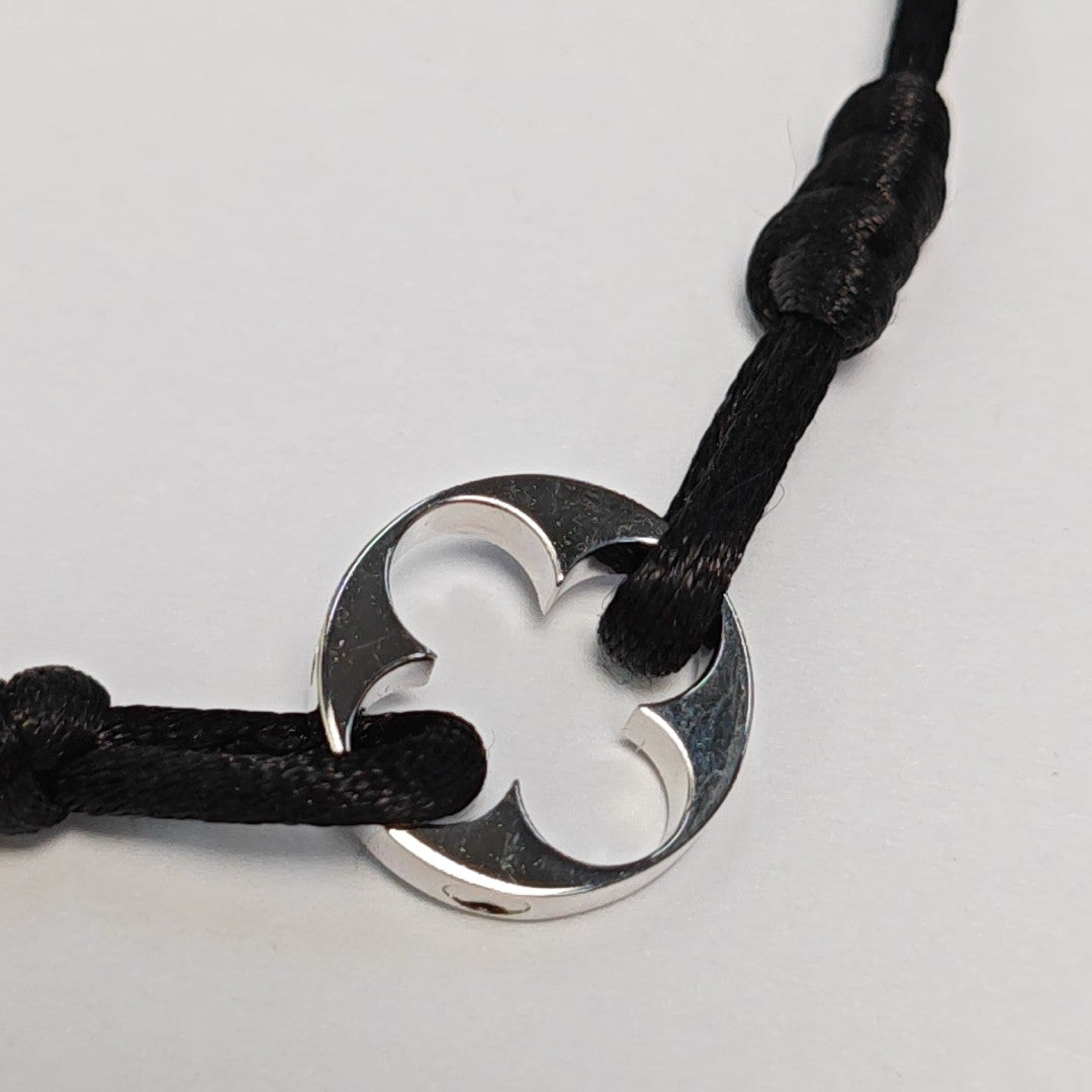 EMPREINTE Fabric Black Bracelet