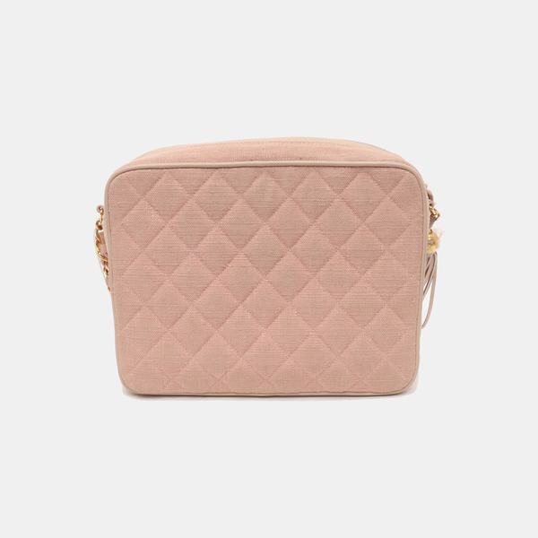 VINTAGE HOUSE Quilted Canvas Pink