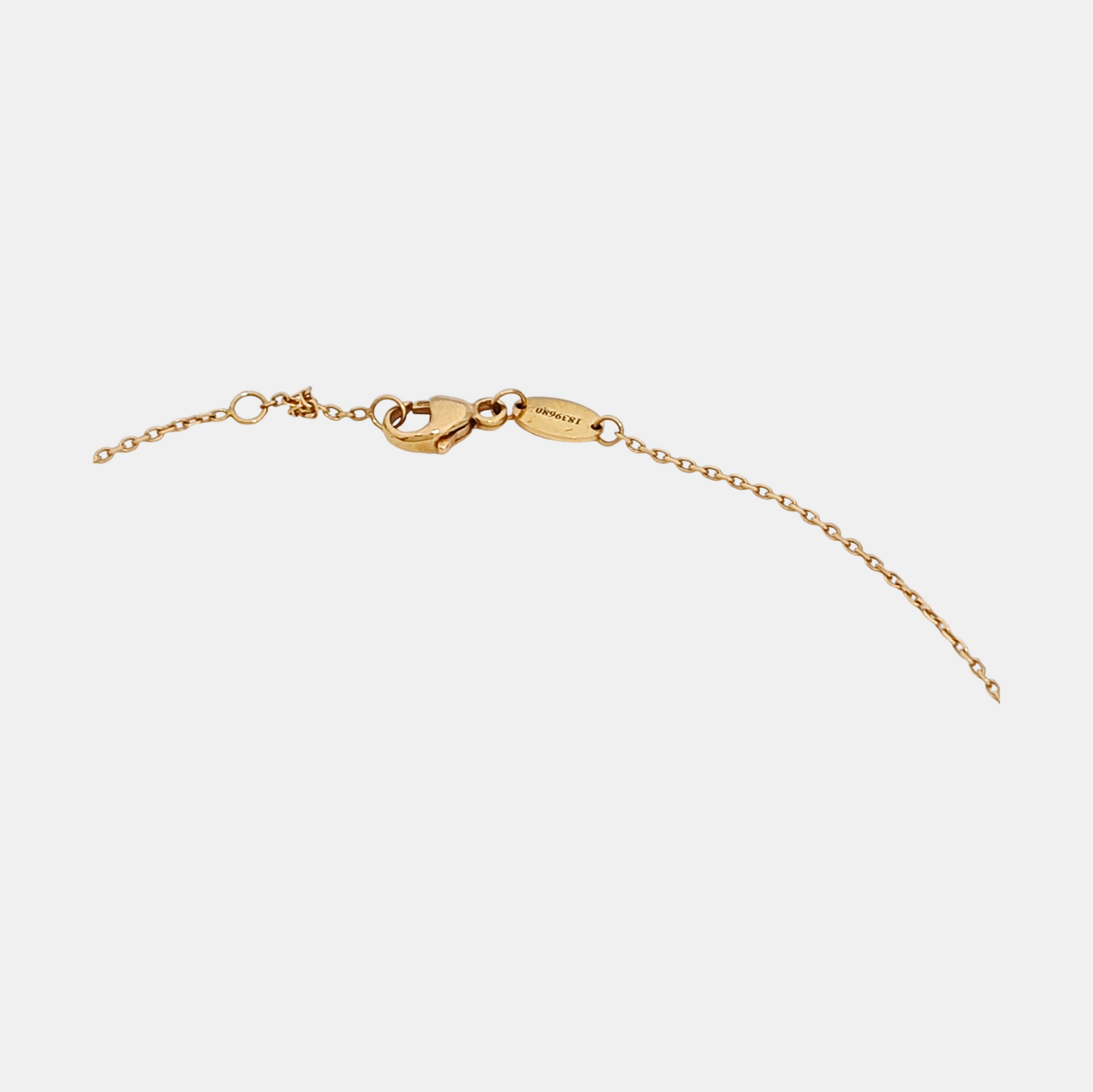 Jeux De Liens 18k Rose Gold Necklace