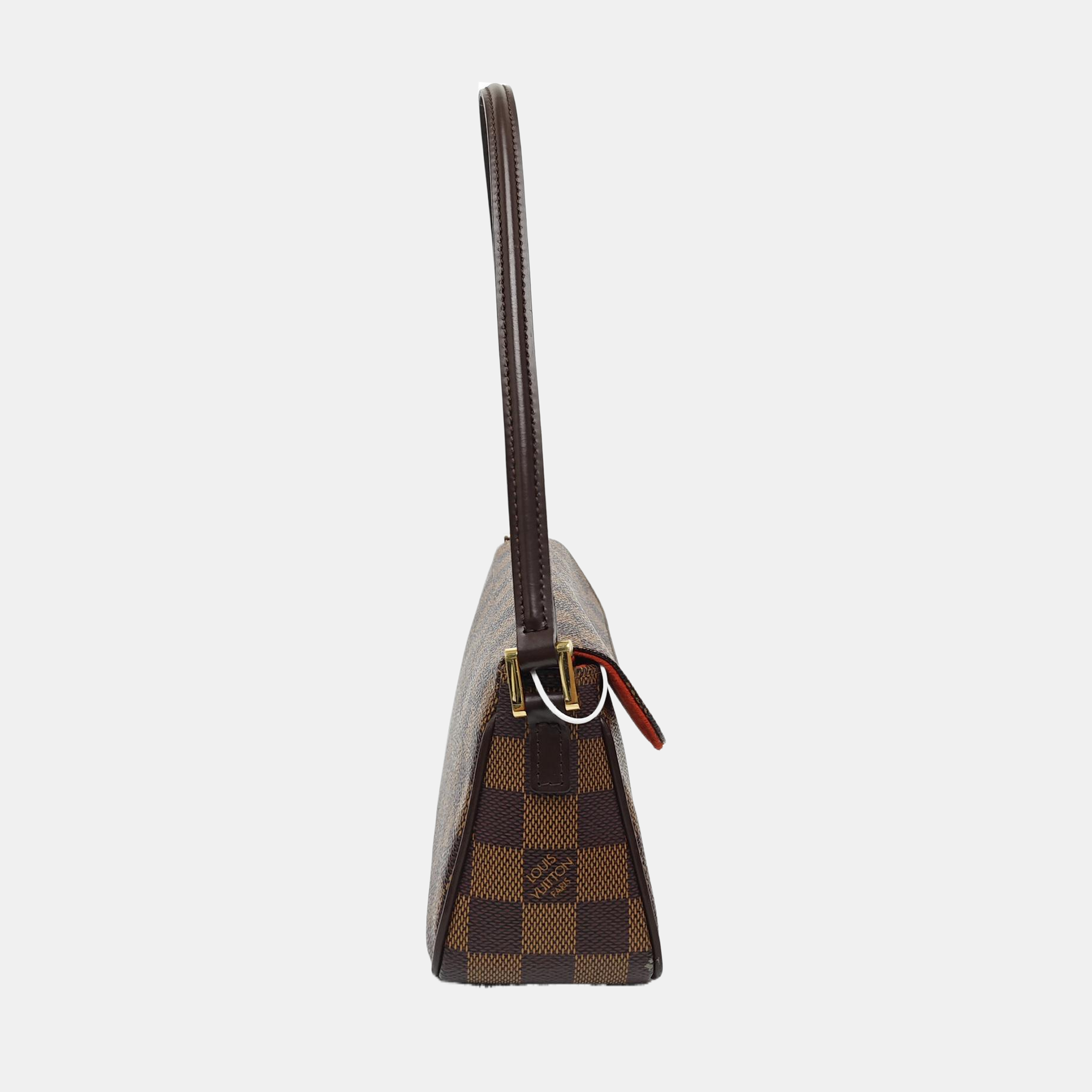 RECOLETA Damier Ebene Coated Canvas Brown
