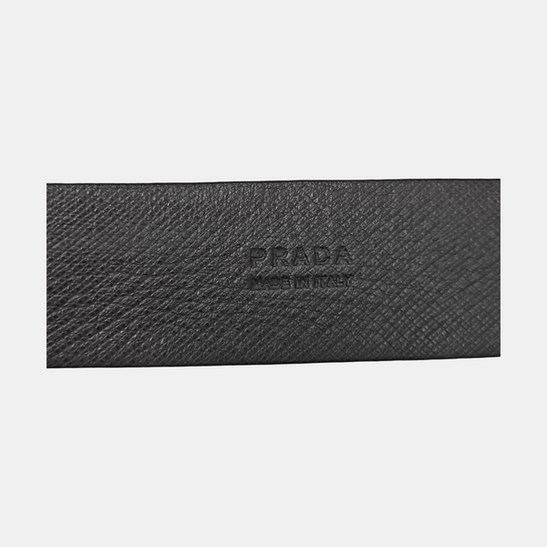 Leather Belt Gray