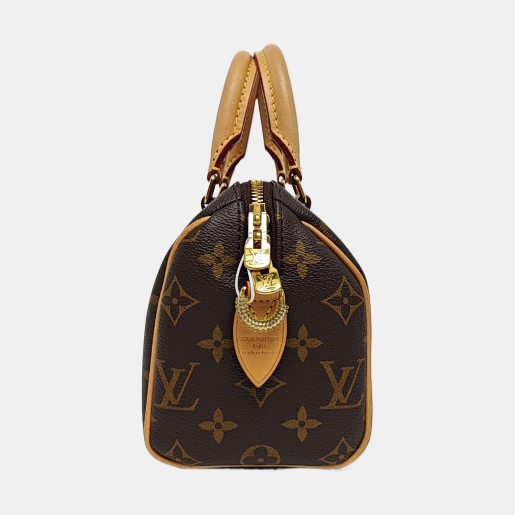 SPEEDY 20 Monogram Coated Canvas Brown