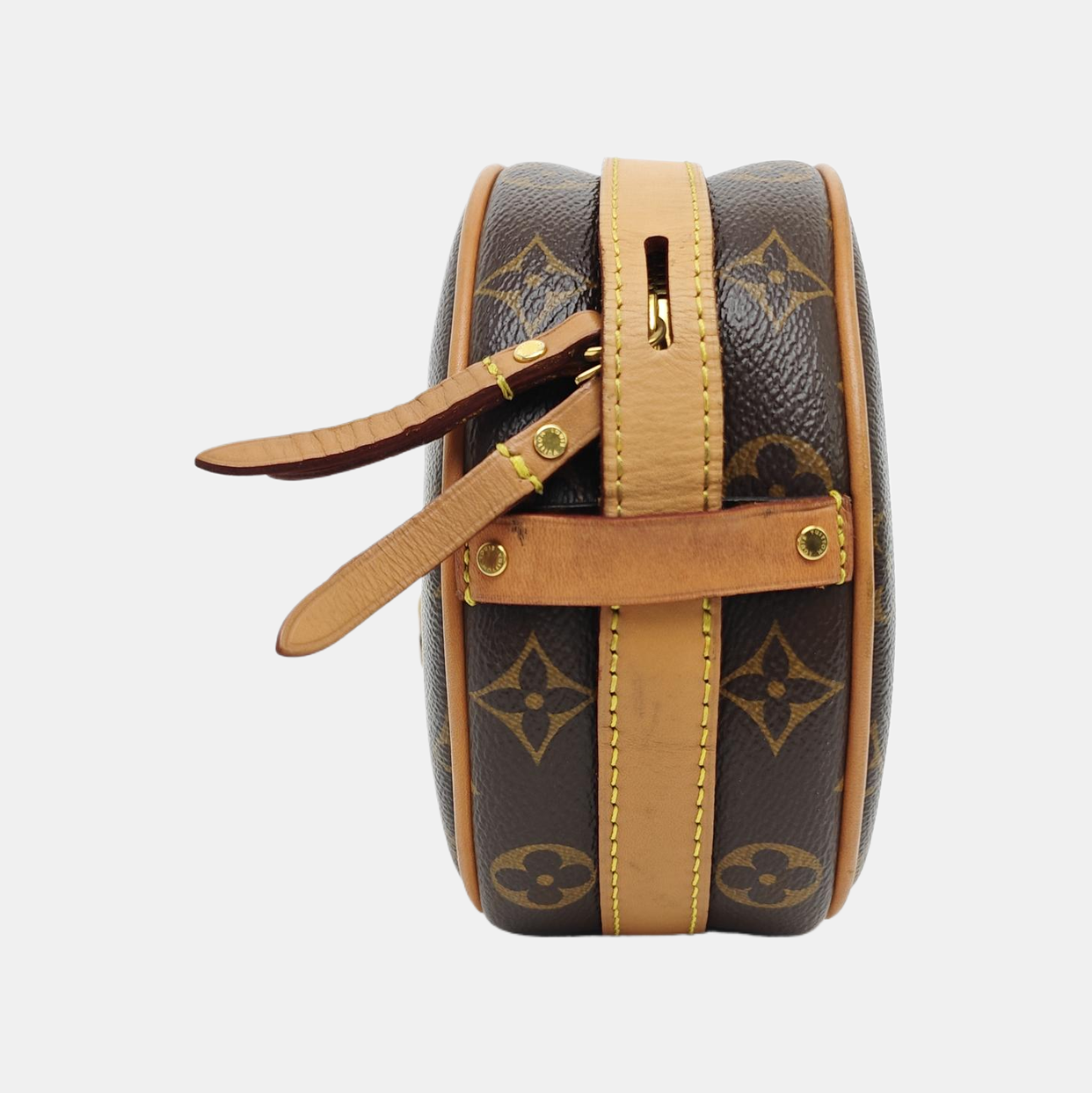 BOITE CHAPEAU PM Monogram Coated Canvas Brown