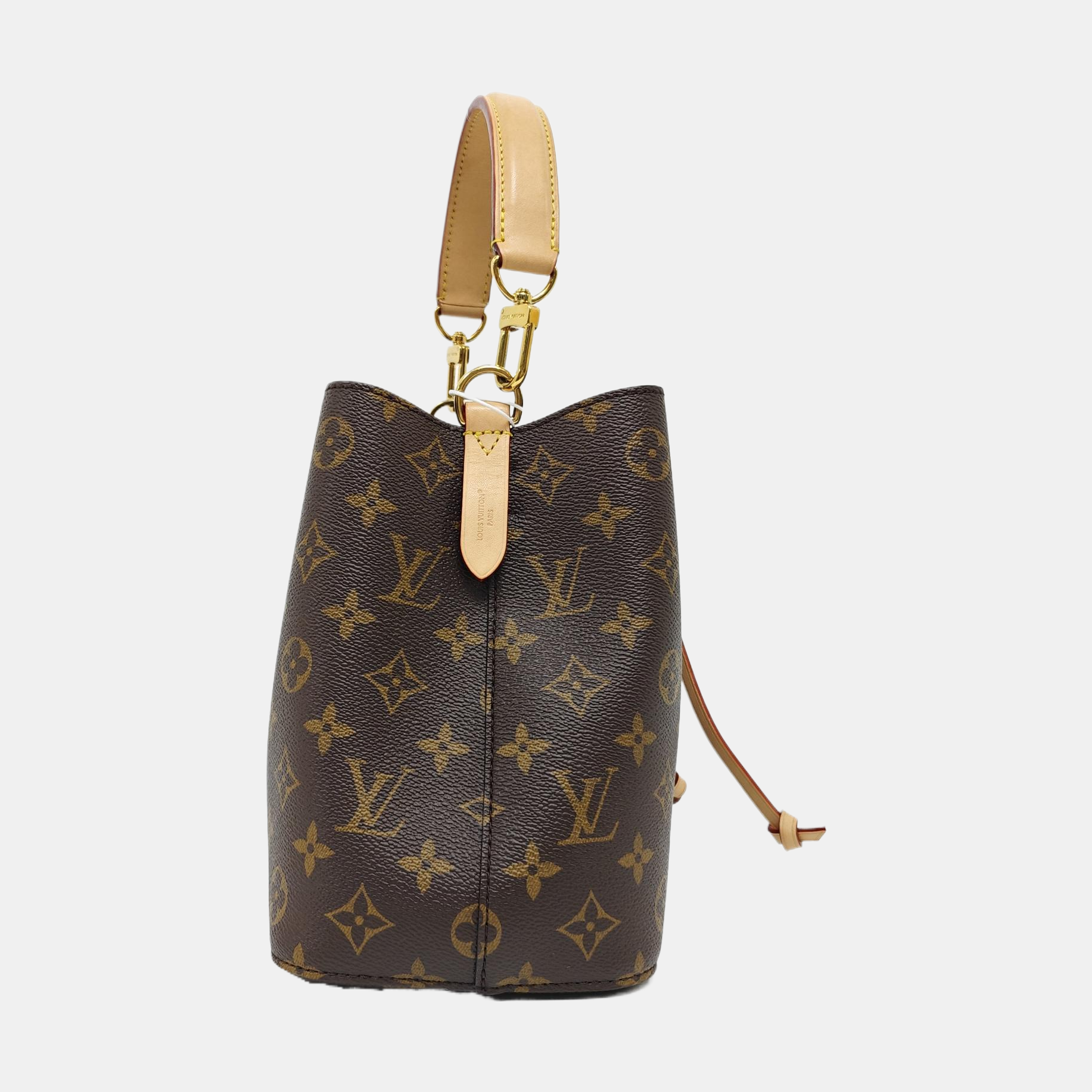 NÉONOÉ BB Monogram Coated Canvas Brown
