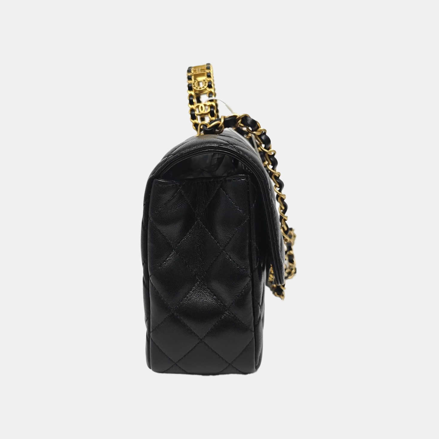 CLASSIC FLAP Small Quilted Lambskin Black