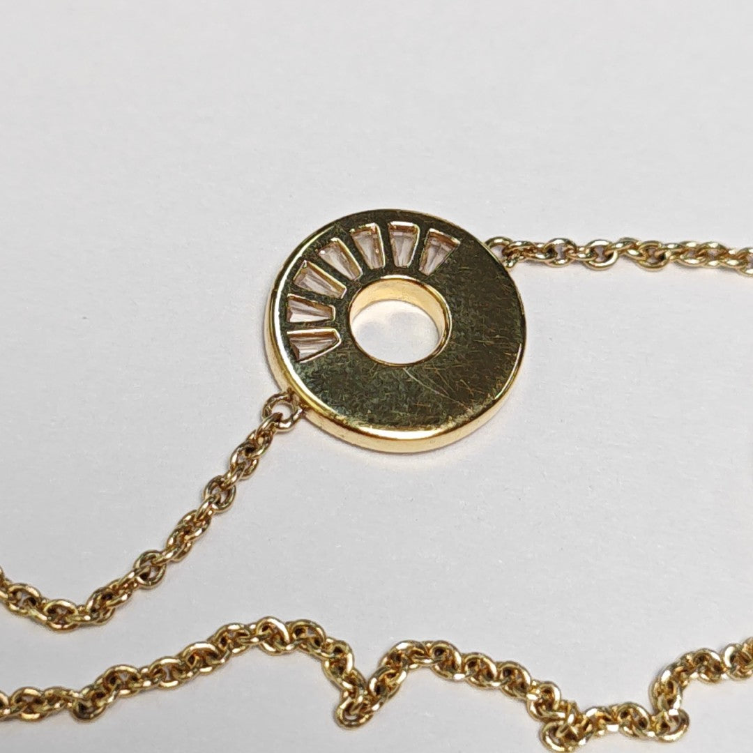 925 Sterling Silver Gold Bracelet