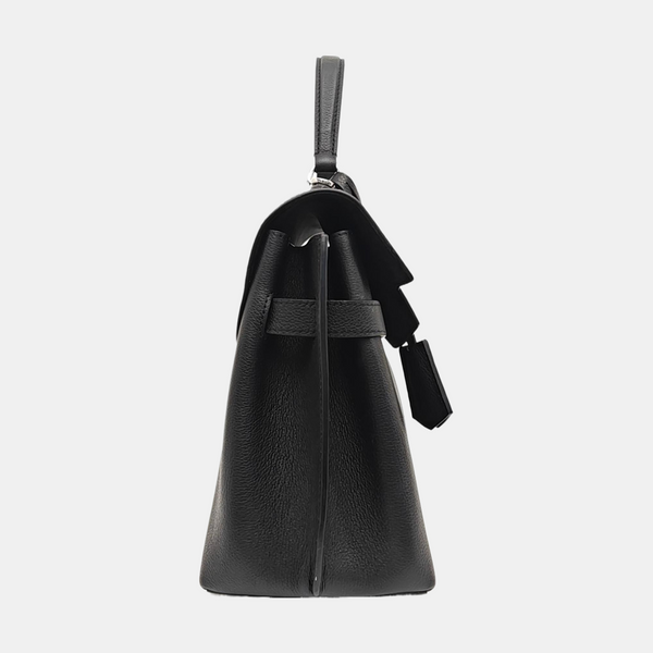 LOCKME EVER MM Calfskin Black