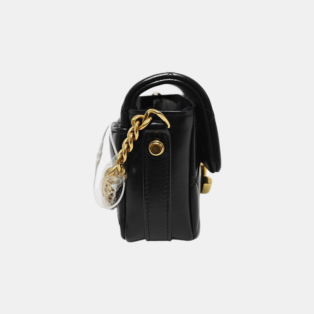 Quilted Lambskin Small Black