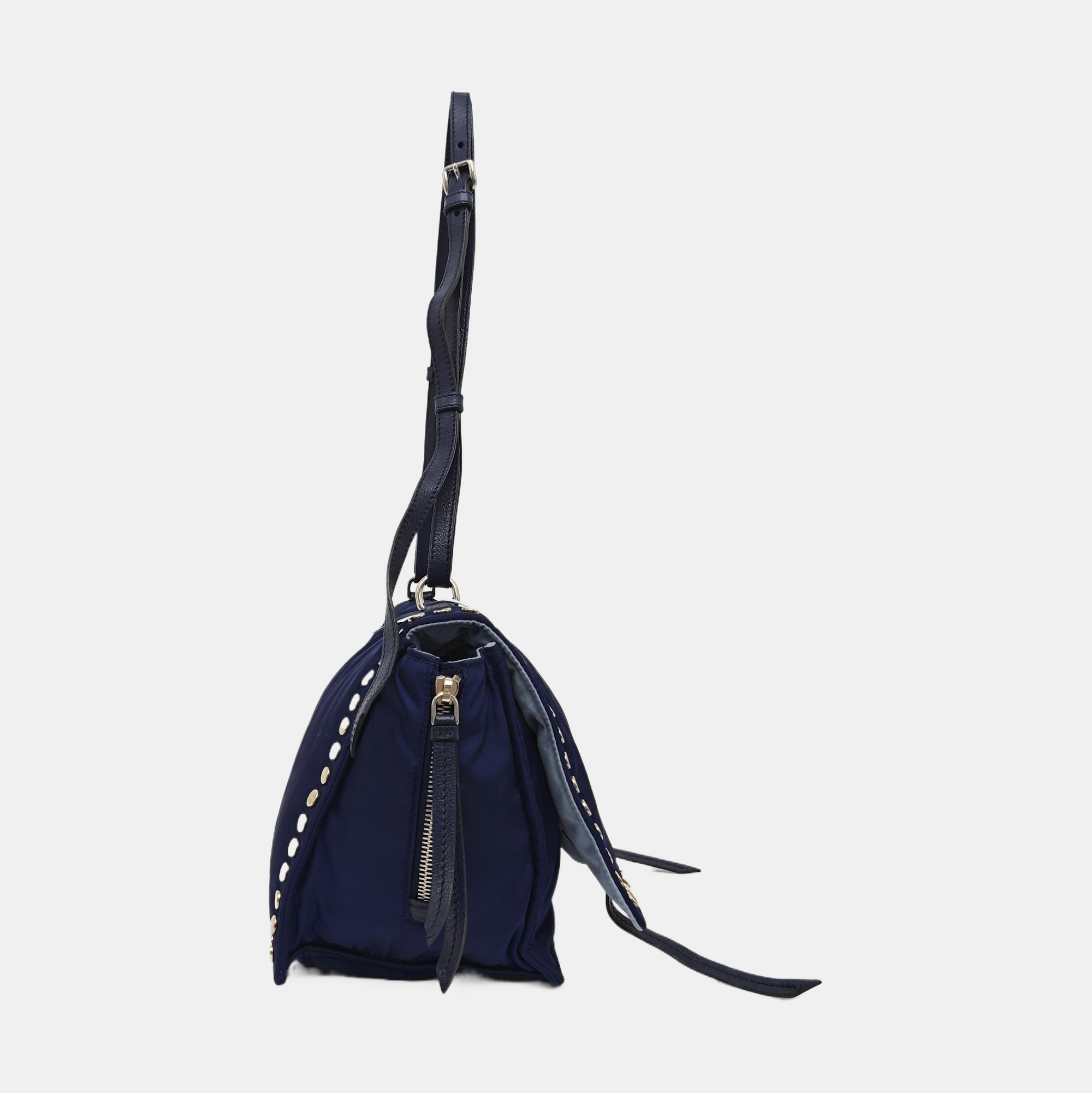 Etiquette Nylon Blue