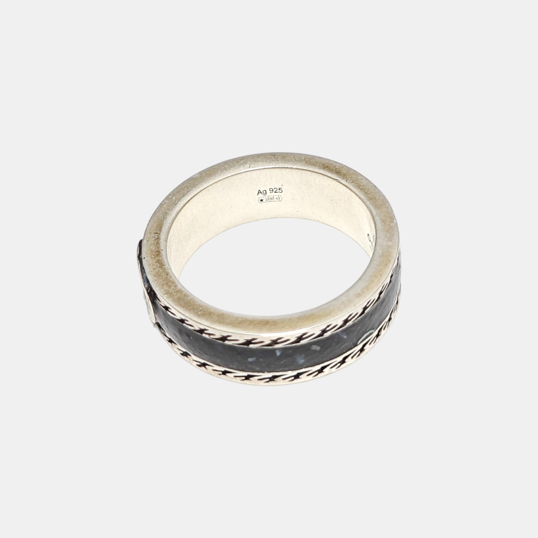 925 Sterling Silver Ring HK 11