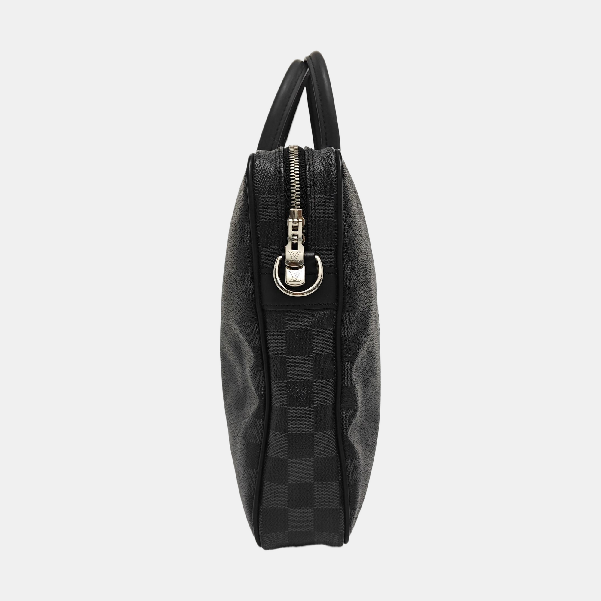 PORTE-DOCUMENTS PM Damier Graphite Coated Canvas Gray