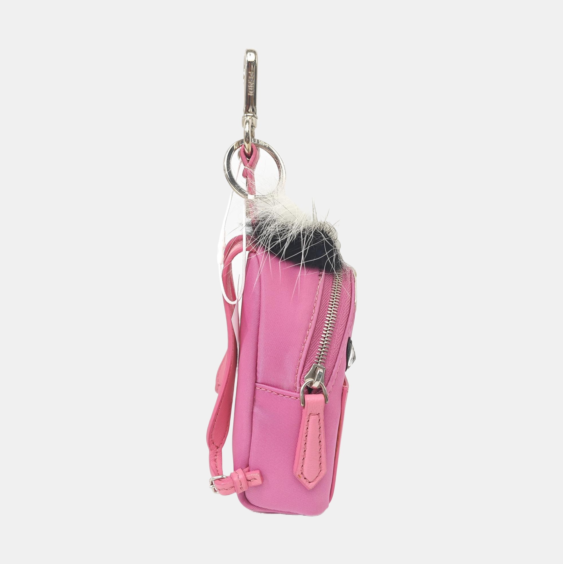 Monster Nylon Pink Coin Purse