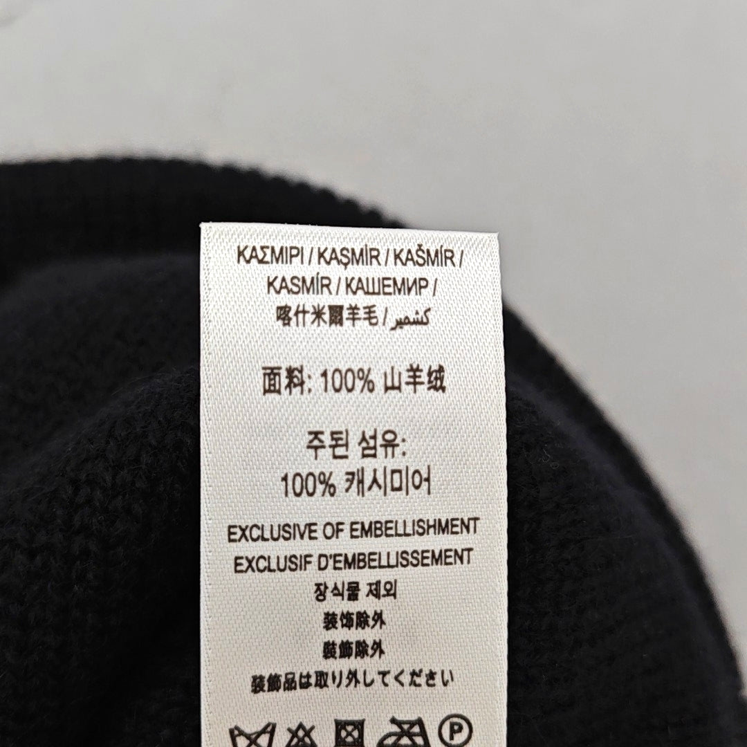 Cashmere Hat Black