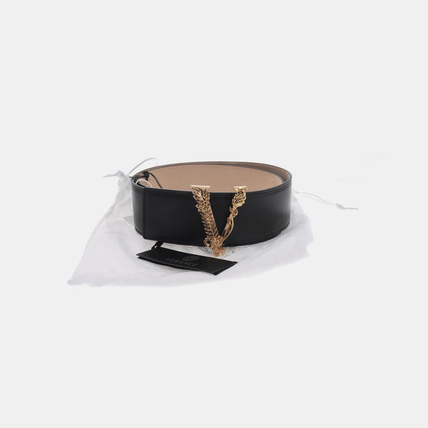 Black Leather Belt