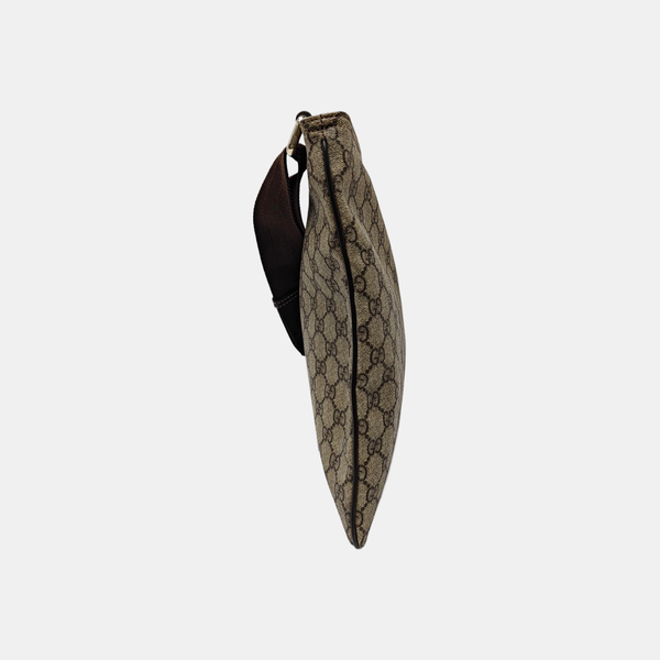 Monogram Coated Canvas Shoulder Bag Beige