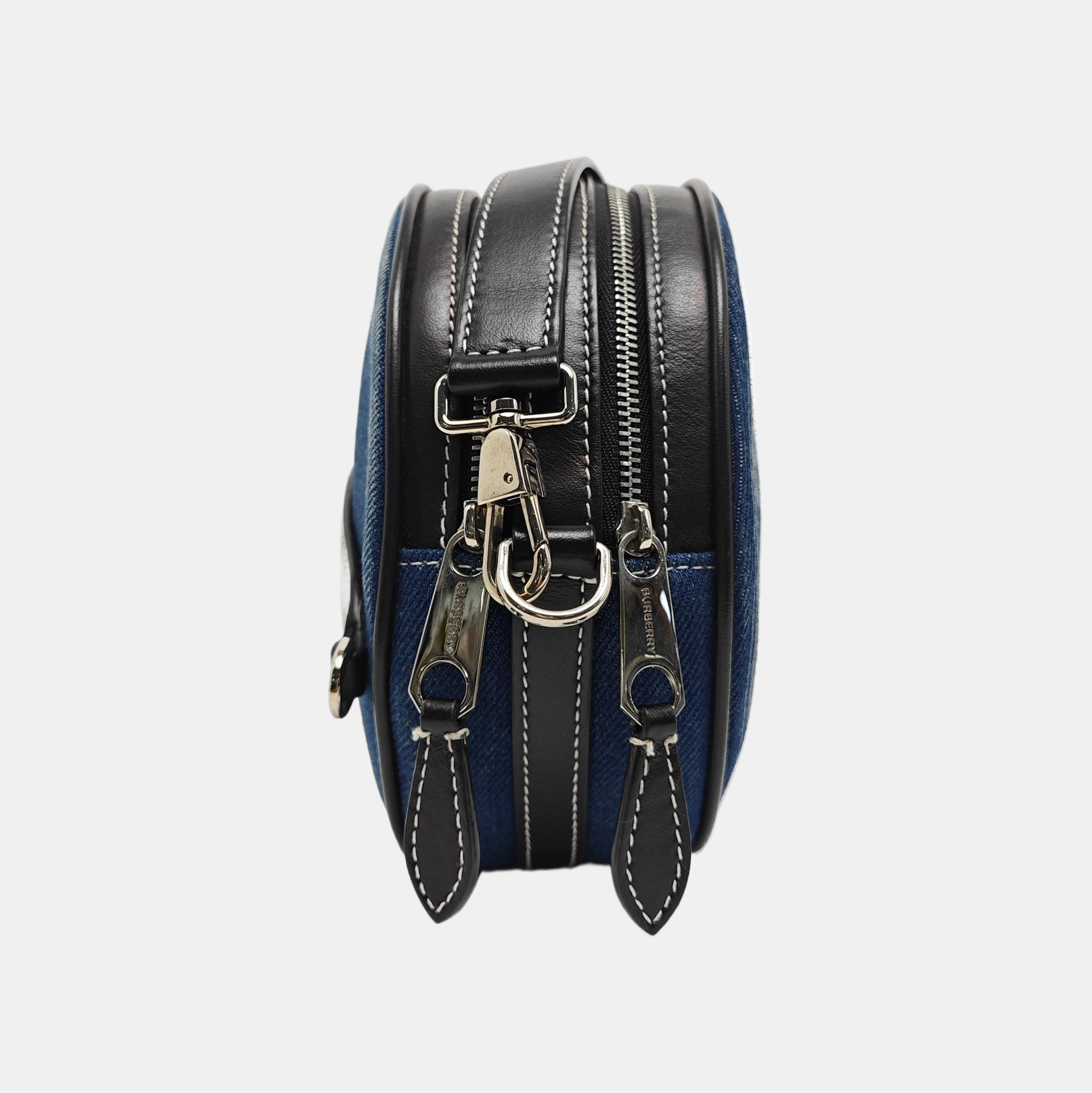 Fabric Crossbody Bag Blue