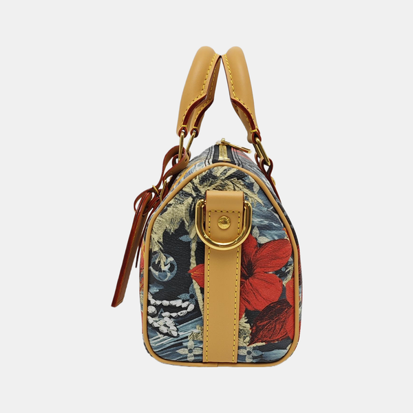 KEEPALL Monogram Coated Canvas Multicolor