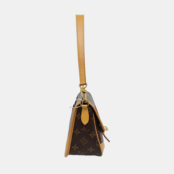 DIANE Monogram Coated Canvas Brown