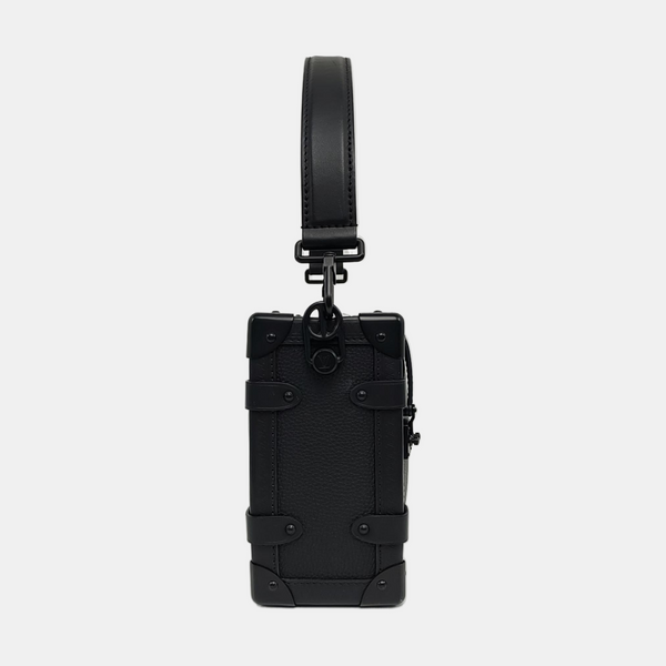 SIDE TRUNK MM Calfskin Black