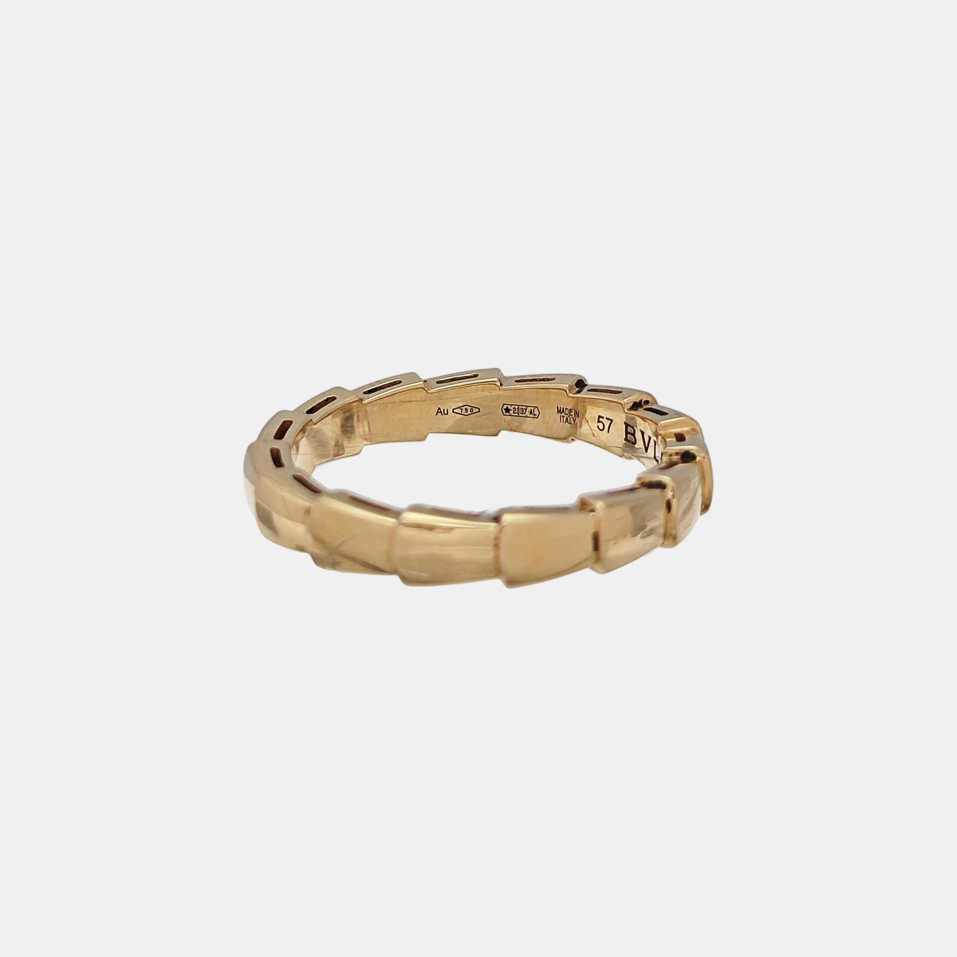 SERPENTI 18k Rose Gold Ring EU 57