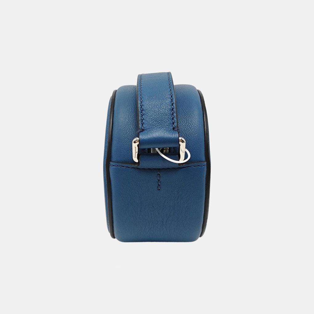 Gancini Calfskin Blue