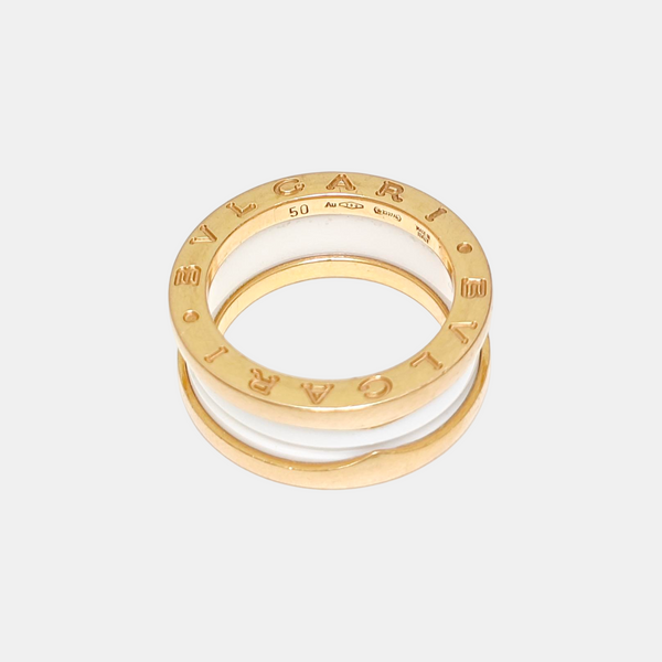 B.ZERO1 18k Rose Gold Ring EU 50