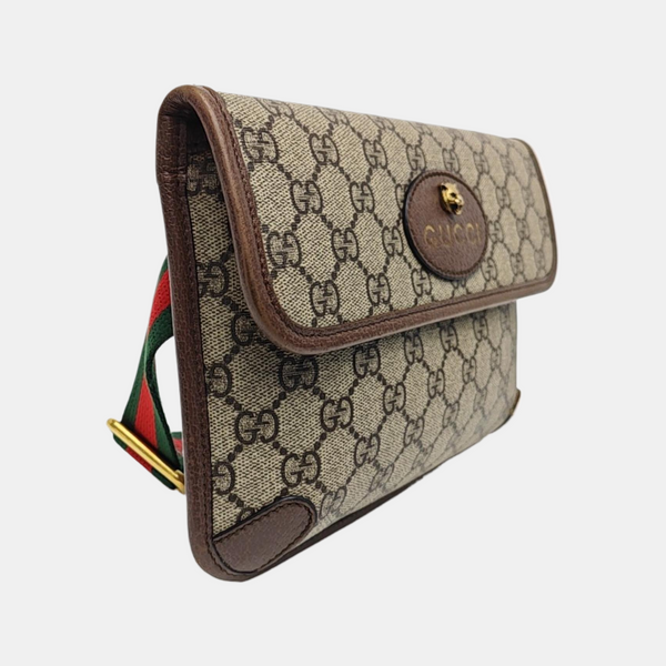 Neo Vintage Monogram Coated Canvas Beige