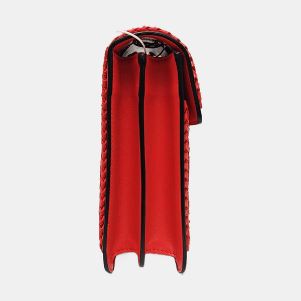 SERPENTI FOREVER Medium Calfskin Red