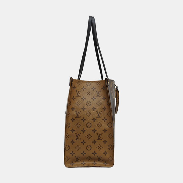 ONTHEGO GM Monogram Coated Canvas Brown