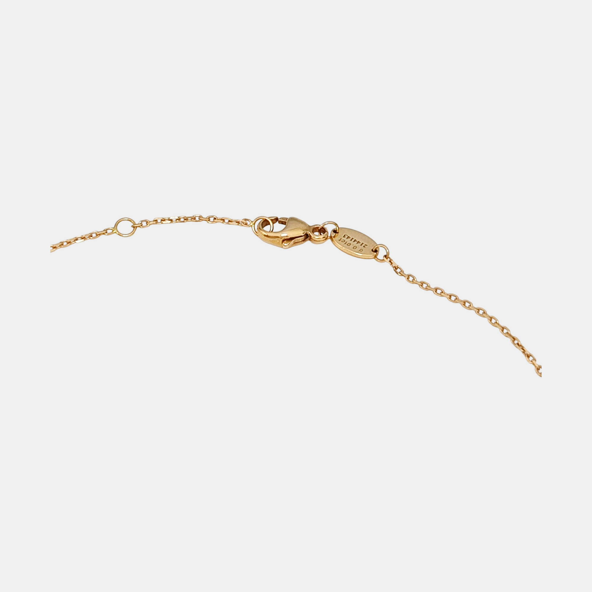 Jeux De Liens 18k Rose Gold Necklace