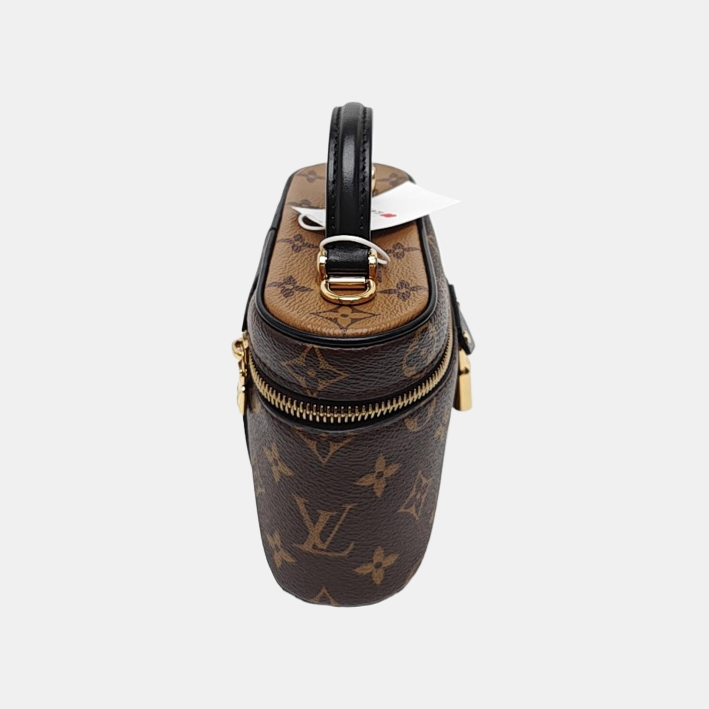 Vanity Chain Pouch Monogram Coated Canvas Brown