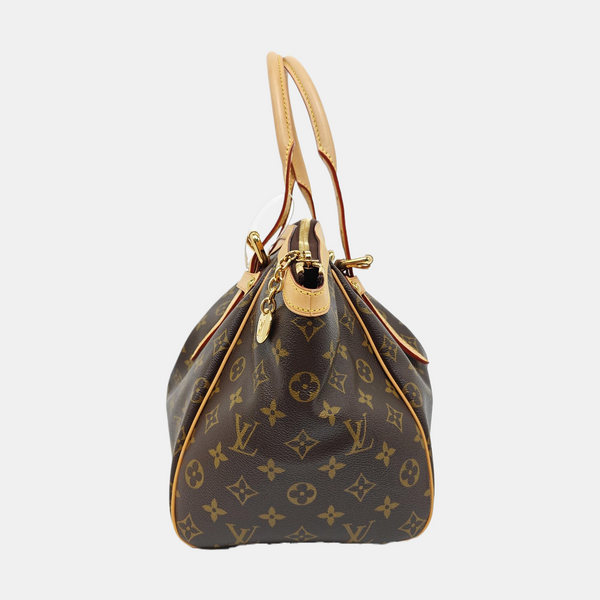 TIVOLI GM Monogram Coated Canvas Brown